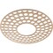 Ekena Millwork Fink Wood Fretwork Pierced Ceiling Medallion, Alder, 38"OD x 13 3/4"ID x 3/8"T CMWP38X38X0375FFAL - alternate 2